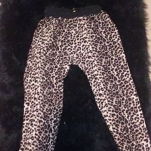 Cheetah Print Joggers